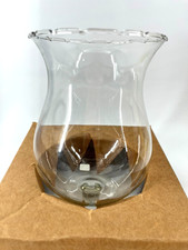 Home Interior Large Trumpet Flared Glass Sconce Peg Replacement Glass Candle Cup