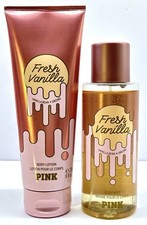 NEW Victoria s Secret Fresh Vanilla Mist Lotion Set Gift Set