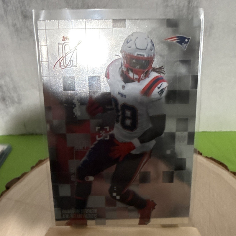Topps 2025 After Image Rhamondre Stevenson #AI-21 New England Patriots