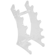 Acrylic 6-Slots Display Stand, Eyebrow Fountain Pen Pencil Jewelry Makeup9505