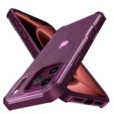 Magnetic Case Matte Shockproof Cover For iPhone 17e 18 Pro Max 16 15 14 13 12 11