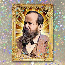 Wilhelm Steinitz Holographic Golden Icon Art Card 01/10 Starpop Signed Print