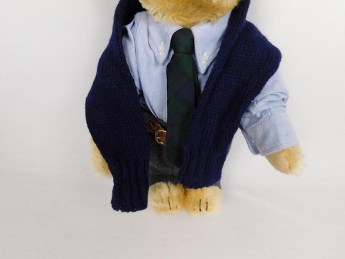 1993 RALPH LAUREN POLO PREPPY STEIFF BEAR LTD ED 650581YELLOW TAG in gift box - Picture 2 of 14