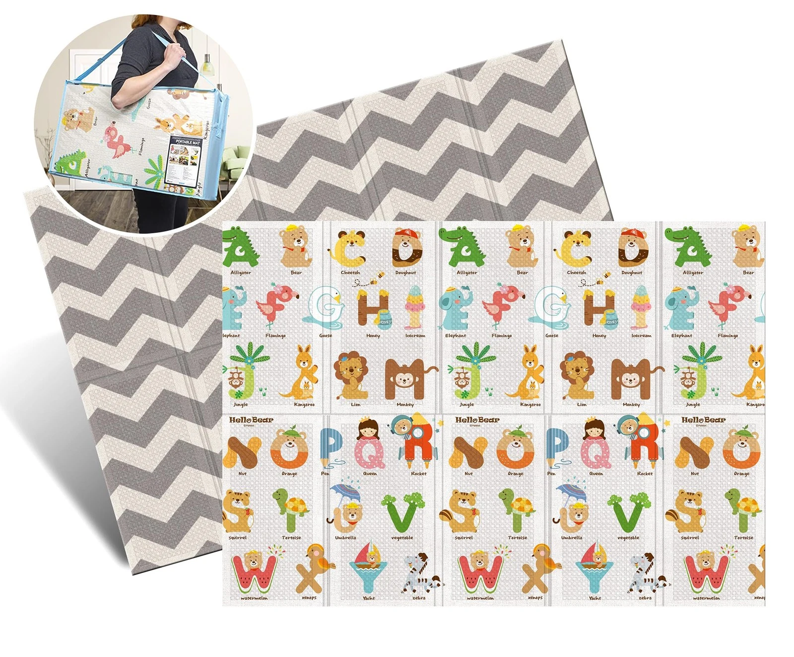 Parklon ABC Double-Sided Folding Play Mat
Opens in a new window or tab
