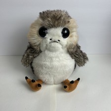 Disney Star Wars Porg Action Plush 8.5 The Last Jedi Se7en20 Talks Works e9