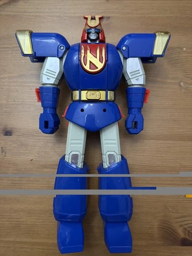 This is a vintage 1995 Bandai Mighty Morphin Power Rangers Ninjor action figure