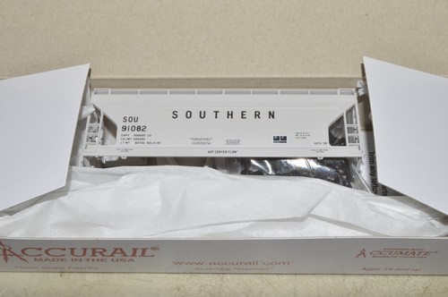 KIT de tren tolva cubierta de 2 bahías Accurail ACF escala HO Southern Ry 91082 | Zustand: New