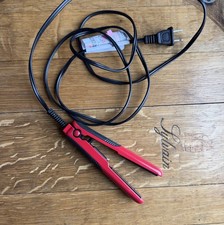 Bella Beauty 6  x 1/2" Red Mini Ceramic Flat Iron