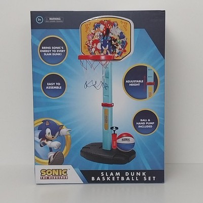 Sonic the Hedgehog Slam Dunk Basketball Set Toddlers Preschool