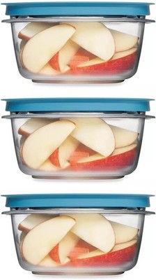 Storage Container Easy Find Lids Teal 5 cup Flex & Seal Leak Proof Lids Food