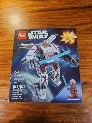 LEGO Star Wars: Luke Skywalker X-Wing Mech (75390). Retired Set New Sealed