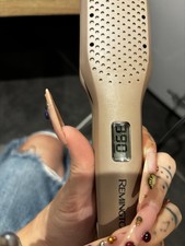 Remington Beige Flat Iron Hair Straightener Digital Display