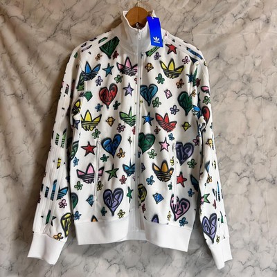 Adidas Originals x Jeremy Scott track jacket All Over Print