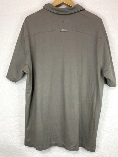 Tommy Bahama Mens XXL Gray Polo Shirt #T211379 Golf Silk Collared  - Picture 2 of 11