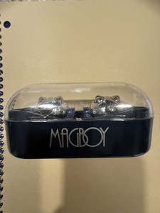 NIKKEN MAGBOY MAGNETIC THERAPY STRESS/PAIN SILVER MASSAGE BALLS