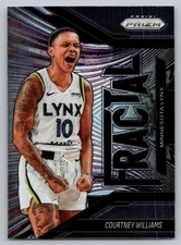 2025 Panini Prizm WNBA #6 Courtney Williams Fractal