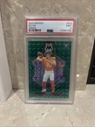 2024 Panini Mosaic - Rookies Bo Nix #312 Green Mosaic Prizm (RC) PSA 9