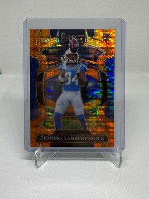 2025 Panini Select - Keandre Lambert-Smith Neon Orange Pulsar Prizm FOTL /7 #3