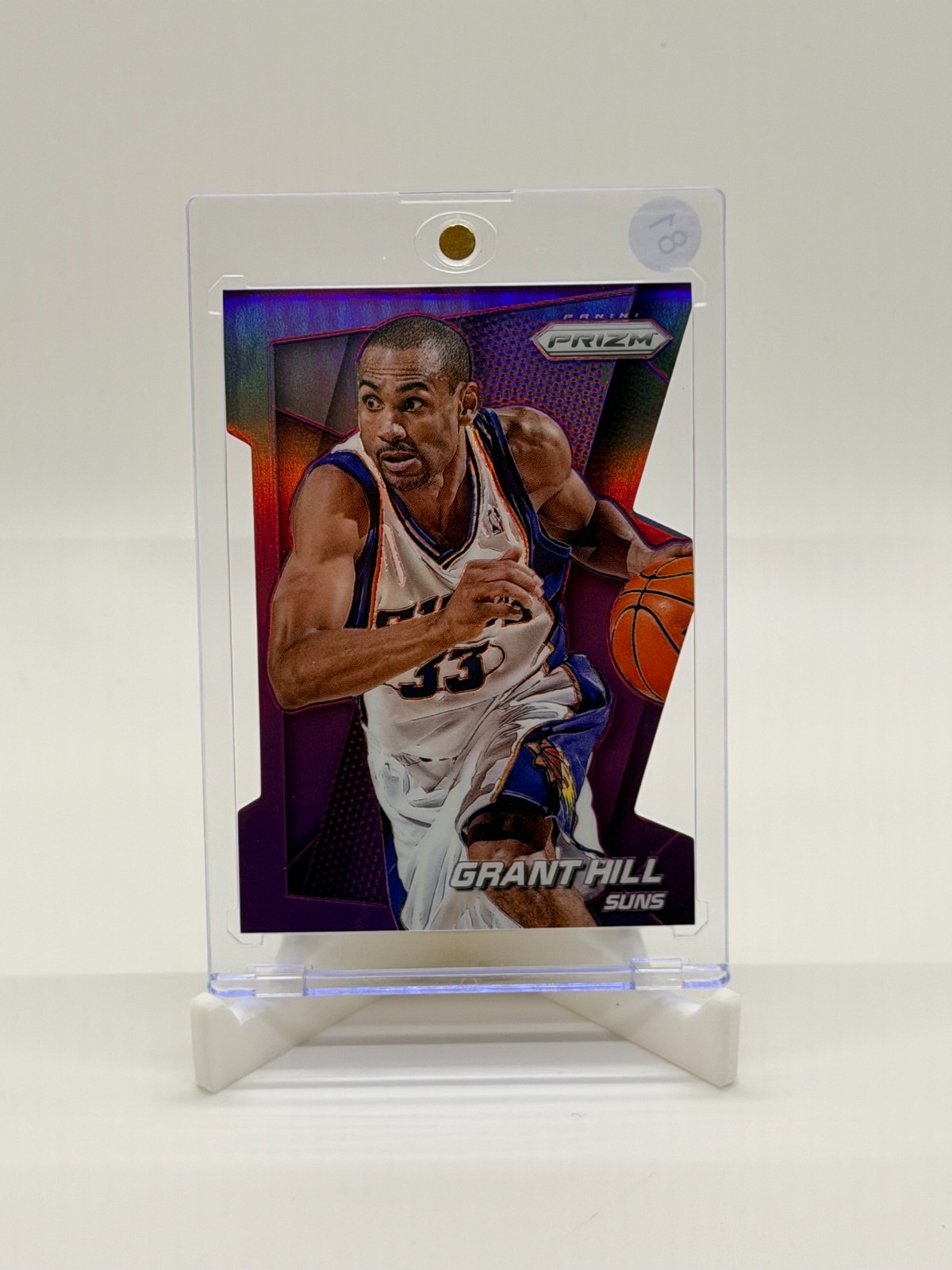 2014-15 Prizm Grant Hill Prizms Purple DIE CUT #30/139 Suns - MINT CONDITION