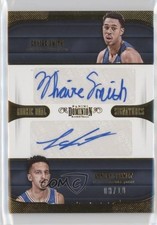 2018-19 Panini Dominion Gold 8/10 Landry Shamet Zhaire Smith #RD-ZL Auto 0so2