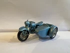 Vintage Matchbox Lesney Triumph T110 Motorcycle & Sidecar No4. Toy. Blue. VGC