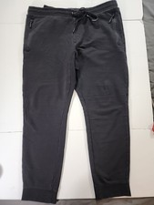 Armani Exchange Jogger sweatpants Black Size 2XL Zipper Pockets
