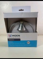 Moen Preston Towel Ring in Spot Resist Brushed Nickel DN8486BN