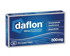 Daflon 500mg Tabletten 30 Stück - pflanzliche Flavonoid-Ergänzung