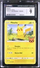 Pikachu 018/091 Cosmos Holo Trick or Trade Pokemon Card CGC 9