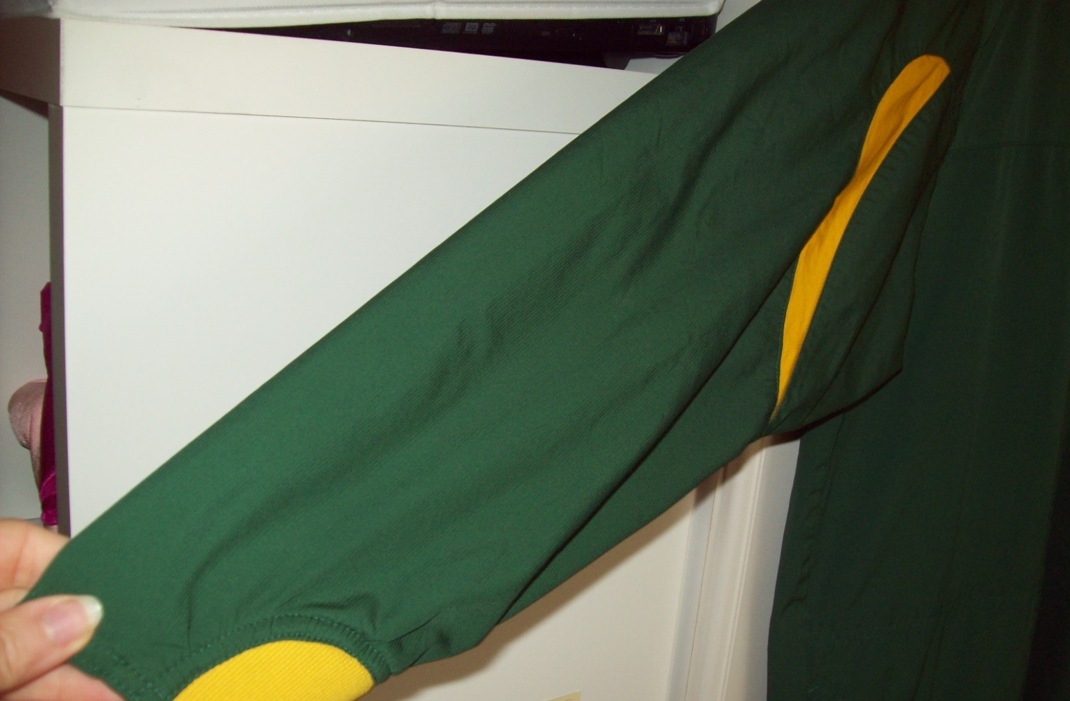 SACAI X NIKE NIKE TEAM Maglione Uomo BAYLOR UNIVERSITY 1 4 Zip TG 3XL Giacca Verde STORM (N1