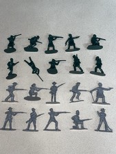 Vintage Armies In Plastic Civil War Union/ Confederate Soldiers Battle War Set