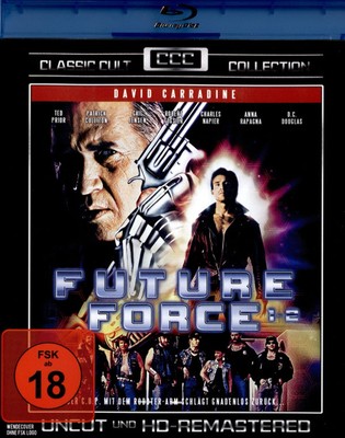 Future Force 1 + 2 - Uncut (1989 + 1990)[Blu-ray/FSK 18/NEU/OVP] David Carradine