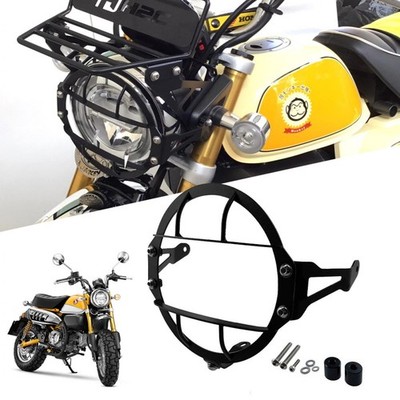 SCHEINWERFERSCHUTZ-LAMPENABDECKUNG SCHWARZ FÜR HONDA Z MONKEY 125 BIKE