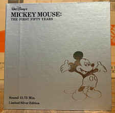 Disney Mickey Mouse First 50 Years Limited Silver Edition Film Super 8 Reel 1978