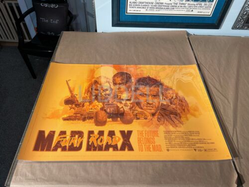 Mondo Artist - Paul Mann - Mad Max Fury Road Limited Poster #d 37 of 64 - Picture 2 of 6