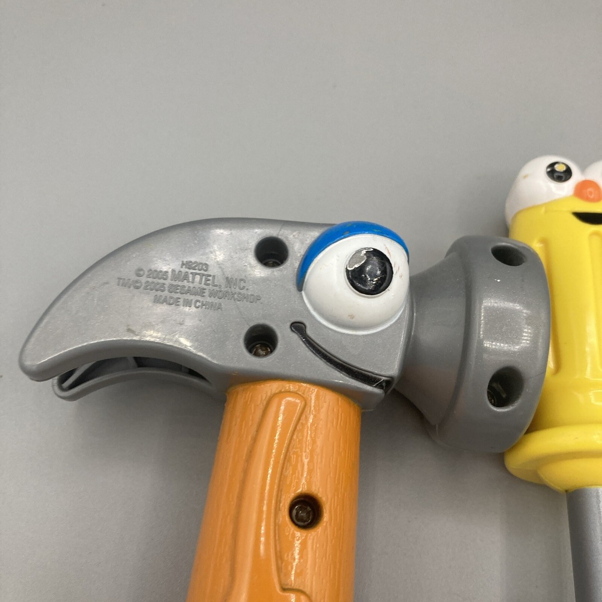 Good thing sale 確認用 Fisher Price Sesame Street Sing N Giggle Tool bench