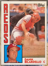 1984 Topps Dann Bilardello #424 Cincinnati Reds