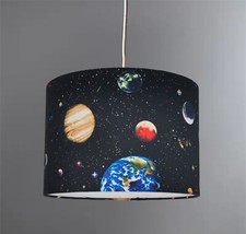 New High Quality Kids Room space galaxy planets stars lamp shade pendant shade