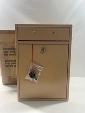 Epoch Locking Wall-Mount Drop Box w/ High Security Reinforced Patented Locking