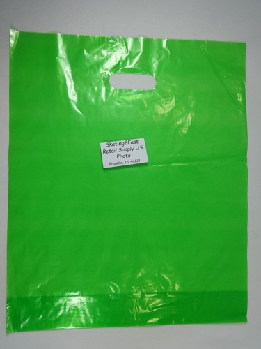 Borse per la spesa al dettaglio merce bassa densità 15" x 18" x 4" lucide  - Foto 26 di 29