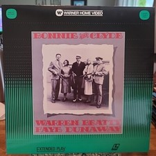 Bonnie and Clyde Laserdisc Warren Beatty Faye Dunaway