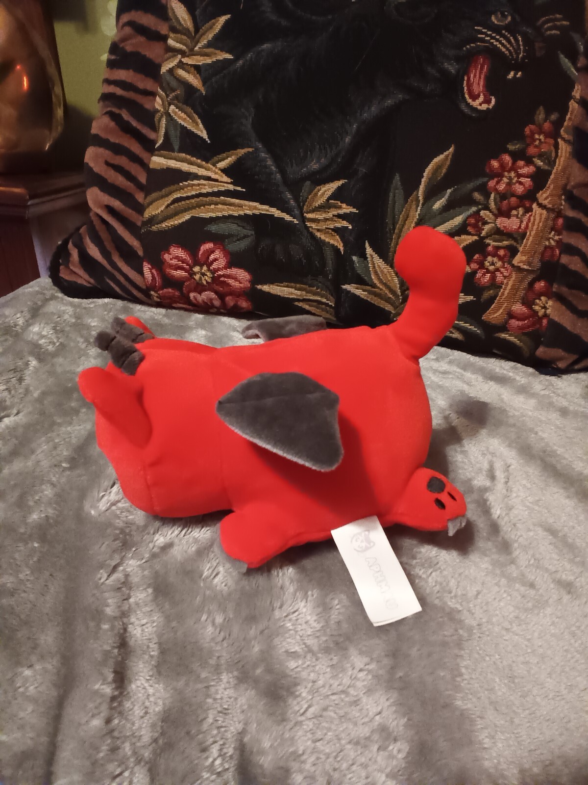 Aphmau MeeMeows Red Nether Devil Cat 6"  Plush Mee Meows Demon Kitty Nethercat