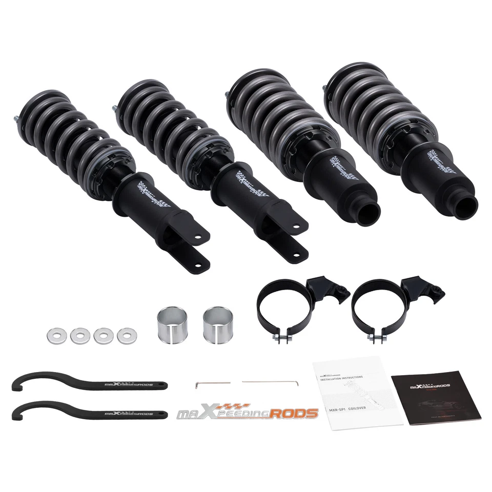 MaXpeedingrods T7 Coilovers 24 Way Shock Springs Kit For Honda CRX 1989-1991 - Image 2 of 4
