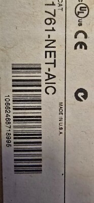Allen Bradley Advanced Interface Converter AIC+ 1761-NET-AIC Ser B Open Box