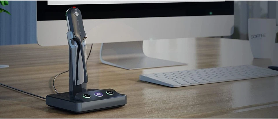 Yealink WH63 Mono Teams Headset Noise Cancelling for PC Laptop Teams - Black - Image 3 of 4