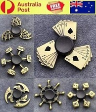 AU 3D Fidget Hand Finger Spinner EDC Focus Stress Reliever Toys For Kids Adults