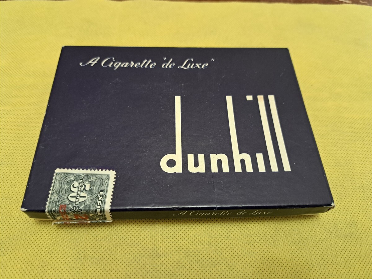 Vintage Dunhill 50 Cigarette Box. Empty | eBay