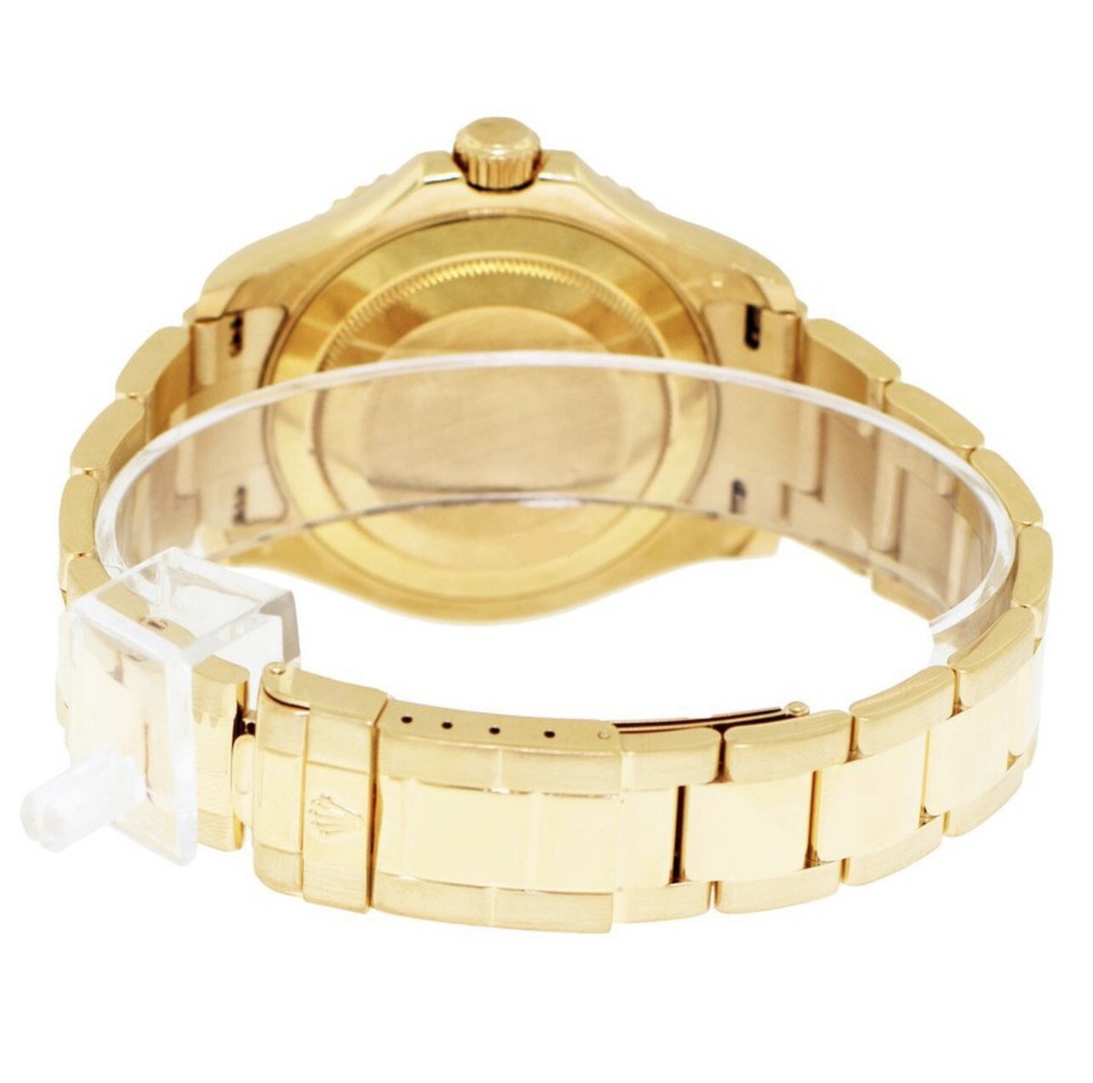 Rolex Yacht-Master 16628 Gold Oyster Bracelet with Gold Bezel for