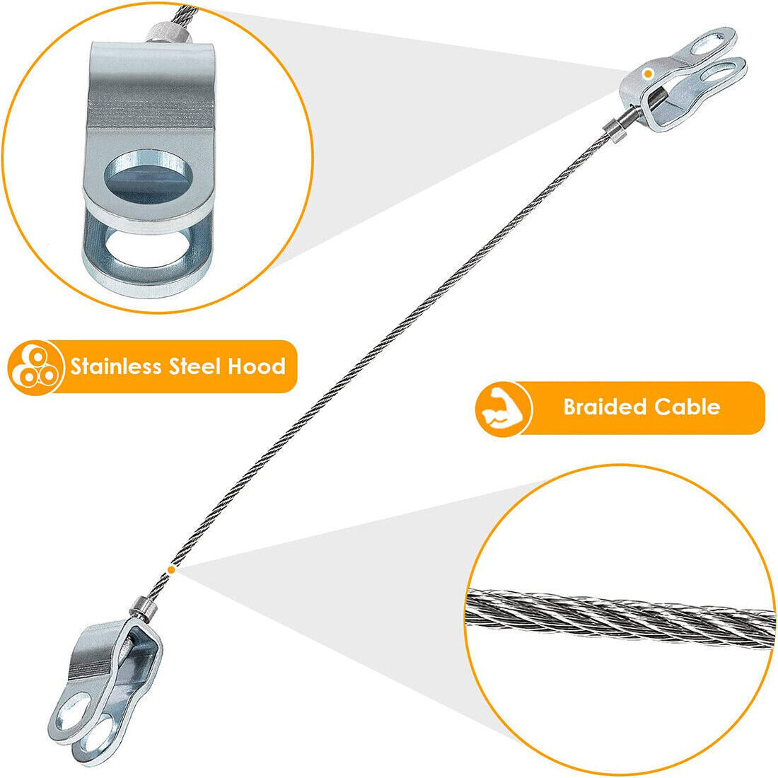 Aramox Outboard Engine Shift Cable Bellows - Replacement For Mercruiser Stern Drives R, MR, Alpha One, Bravo