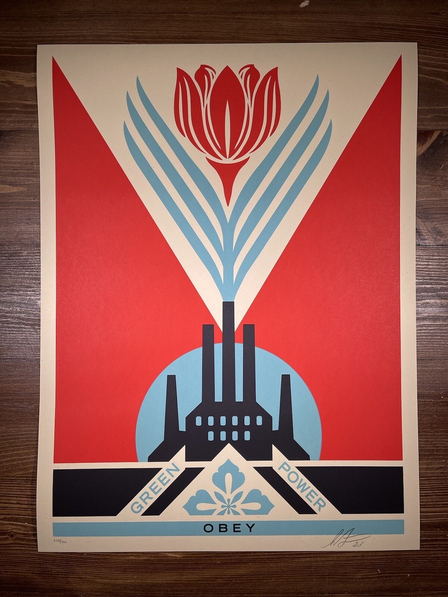 レア！Shepard Fairey(OBEY)xMike Giant サイン入り Shepard Fairey | OBEY GIANT - Limited Signed Playing Cards